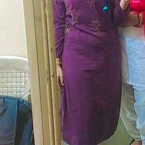 BANARSI DUPATTA WITH KURTI