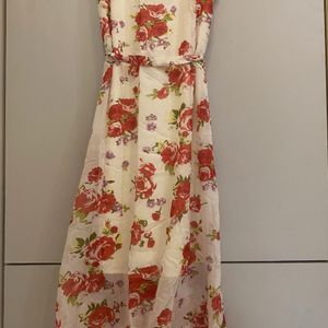 Floral Minimalist Maxi Dress