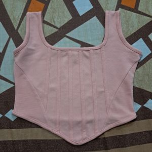 Pink Corset Top