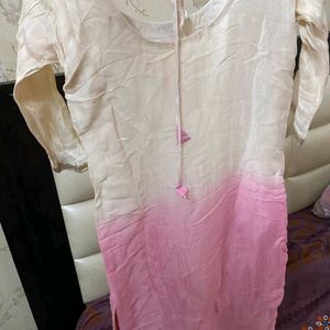 baby pink offwhite suit