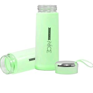 Nice Premium Glass Water Bottle, 400ml