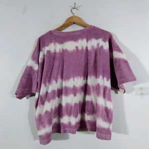 Lavender And White Top (Women's)