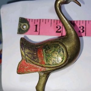 Brass Peacock 5inch