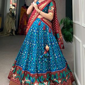 MOST TRENDY SILK LEHENGA SET