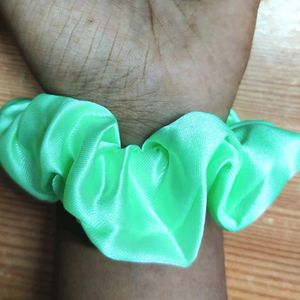 Light Green Scrunchie