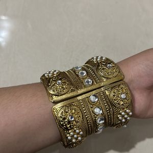 Antique Designer Open Ended Kada