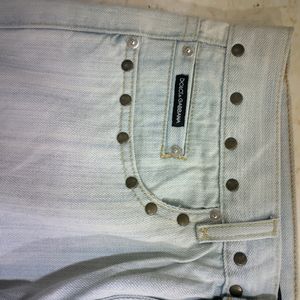 Y2k Vintage Dolce And Gabbana Embroidered Jeans