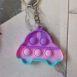 Pack Of 6 Pop It Keychains