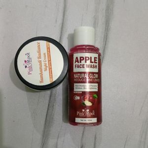 Kumkumadi Radiance Night Cream & Apple