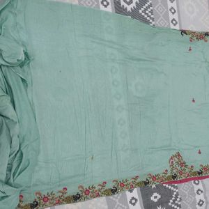 Sea Green Saree