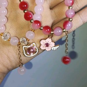 Sakura Cherry Blossom Bracelet 🎀