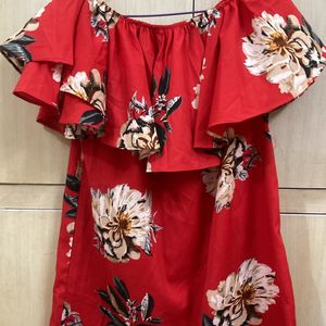 Red Dress For Party(last Price)