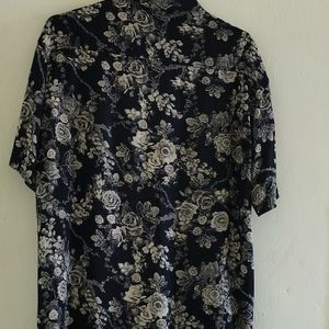 Premium Cotton Floral T-shirt