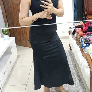 Black Long One Piece Dress