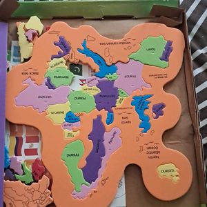 Educational Toy Map Puzzle