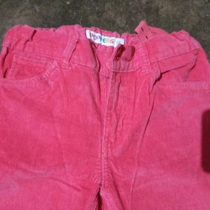 Girl's Velvet Jeans