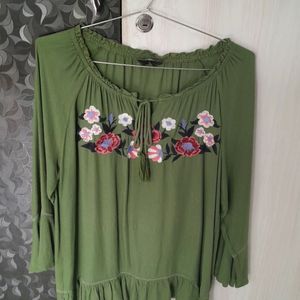 Floral Embroidery top