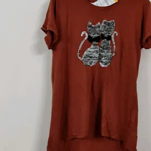 Brown Color Tshirt