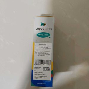 New Unused Aqualens Lens Cleaning Solution 100 ML