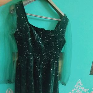 Galaxy Glitter Dress URBANIC