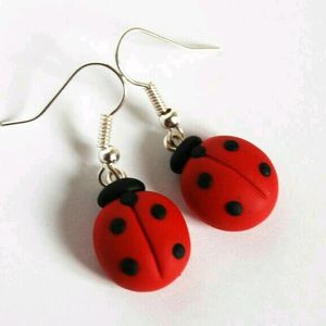 Ladybug Earring