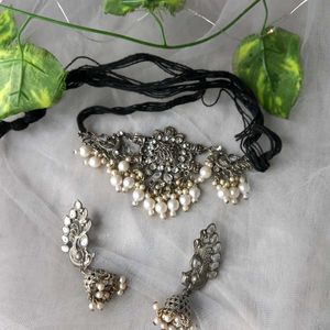 Oxidised  Necklace  Set