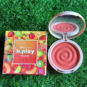 MYGLAMM K Play Peach Blush