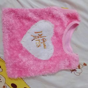 Beautiful Pink Colour Baby Girl Suit