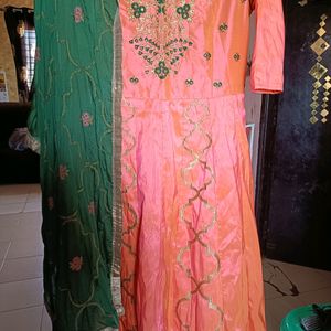 Fanta Colour Party Gown