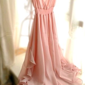 Pinteresty Peach Dress