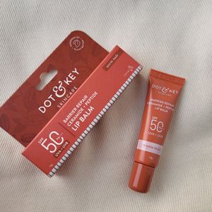 Dot & key Spf 50 Lip Balm and Plum Niacinamide