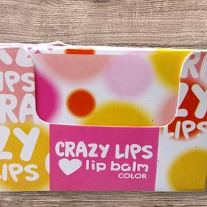 Krazy Lips Lip Balm Colour. 👄 Pack Of 12