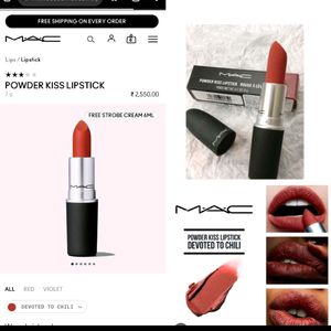 Mac devoted to chilli lipstick