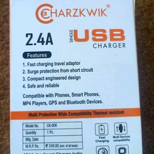 🆕Phone charger 2.4 Amphere