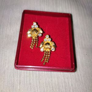 Gold polish Earrings