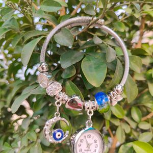 Pandora Charm Bracelet With Watch