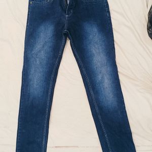 Navy Blue Jeans For Men