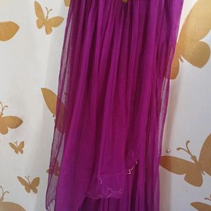 Purple Ethnic Gown