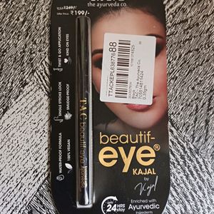 TAC Beautiful Eye Kajal - Lush Black