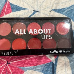 Swiss Beauty Lip Palette