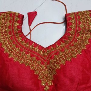 Red Wedding Blouse It's New