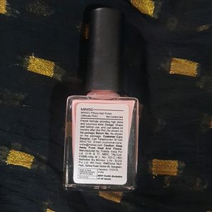 Miniso Nude Pink Nail Paint