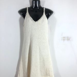 Off White Knitted Dress(Women’s)