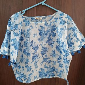 Flower Prints Top