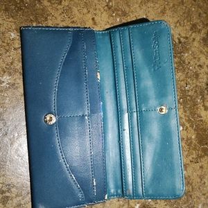 Deep Sea Green Old Purse From Allen Solly