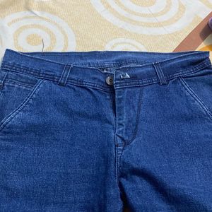 mens blue denim new condition