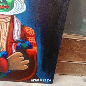 Kathakali Canvas Artwork/ Painting