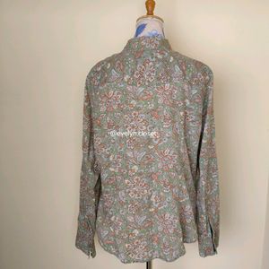 Liz Claiborne Floral Shirt