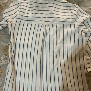 Blue Striped Casual/formal Shirt