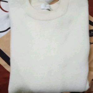 Off White Thick Sweater